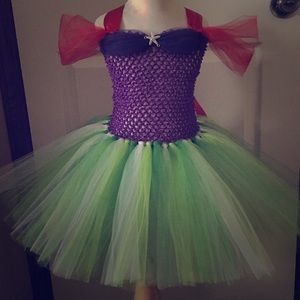 Ariel inspired tutu costume